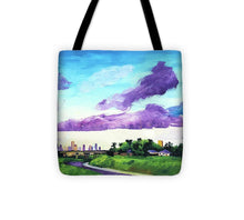 Load image into Gallery viewer, Disrupted Serenity Little White Oak Bayou - Tote Bag