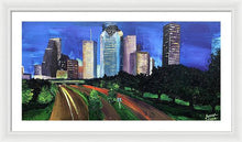 Load image into Gallery viewer, Down Allen Parkway - Framed Print
