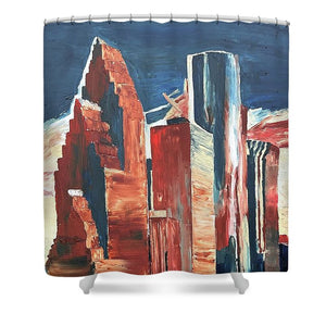 Downtown Dreams - Shower Curtain
