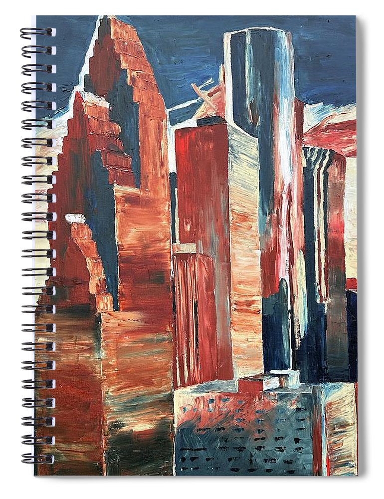 Downtown Dreams - Spiral Notebook