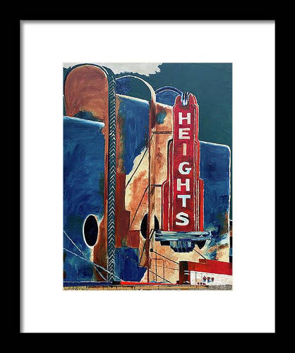 Dreams in The Heights - Framed Print