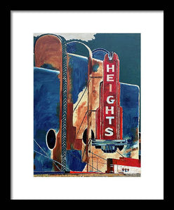 Dreams in The Heights - Framed Print