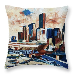 Dreams of Being Someone - Throw Pillow