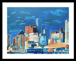 Dreams of Houston - Framed Print