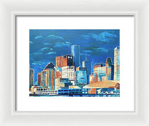 Dreams of Houston - Framed Print