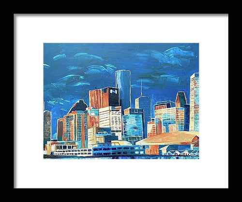 Dreams of Houston - Framed Print