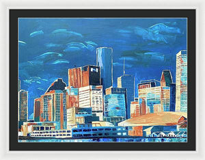 Dreams of Houston - Framed Print