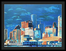 Load image into Gallery viewer, Dreams of Houston - Framed Print