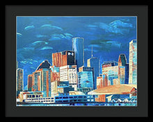 Load image into Gallery viewer, Dreams of Houston - Framed Print