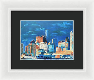 Dreams of Houston - Framed Print