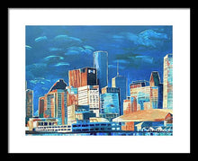 Load image into Gallery viewer, Dreams of Houston - Framed Print