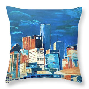 Dreams of Houston - Throw Pillow