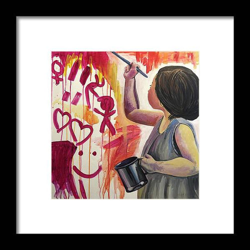 Every Child is an Artist - Framed Print