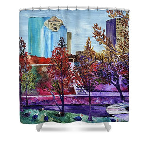 Fall By the Bayou - Shower Curtain