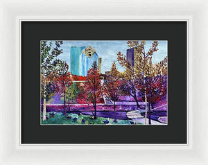 Fall By the Bayou - Framed Print