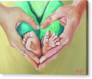 First Mother's Day - Canvas Print