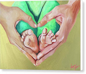 First Mother's Day - Canvas Print