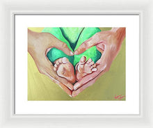 Load image into Gallery viewer, First Mother&#39;s Day - Framed Print