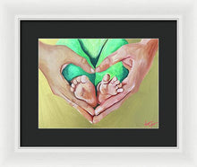 Load image into Gallery viewer, First Mother&#39;s Day - Framed Print