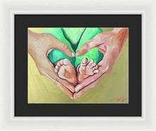 Load image into Gallery viewer, First Mother&#39;s Day - Framed Print