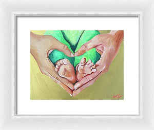 First Mother's Day - Framed Print
