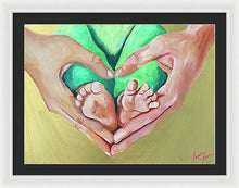 Load image into Gallery viewer, First Mother&#39;s Day - Framed Print