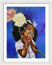 Load image into Gallery viewer, Flower Princess  - Framed Print