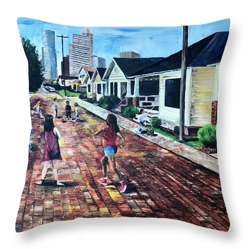 Freedmens Town - Throw Pillow