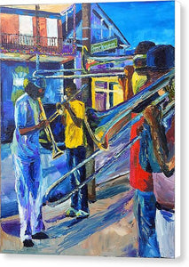 Frenchmen St., New Orleans - Canvas Print