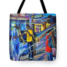 Load image into Gallery viewer, Frenchmen St., New Orleans - Tote Bag