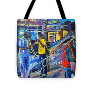 Frenchmen St., New Orleans - Tote Bag