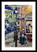 Load image into Gallery viewer, Gaslamp Blues - Framed Print