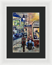 Load image into Gallery viewer, Gaslamp Blues - Framed Print