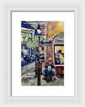 Load image into Gallery viewer, Gaslamp Blues - Framed Print