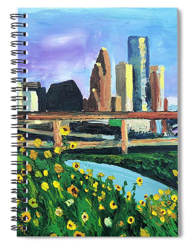 Glass Castles and Sunshine Gardens - Spiral Notebook