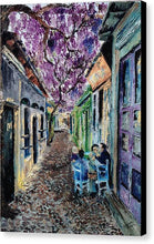 Load image into Gallery viewer, Grecian Alleyway - Canvas Print
