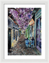 Load image into Gallery viewer, Grecian Alleyway - Framed Print
