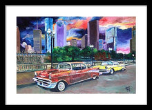 Load image into Gallery viewer, H-Town Rollin - Framed Print