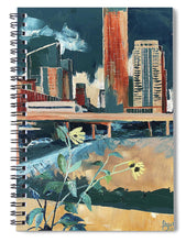 Load image into Gallery viewer, Helianthus Giganteus - Spiral Notebook