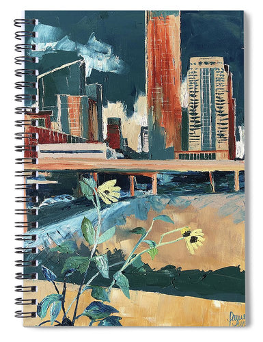 Helianthus Giganteus - Spiral Notebook