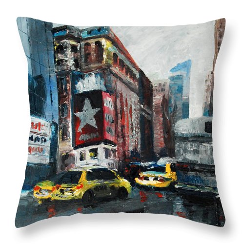 Herald Square - Throw Pillow