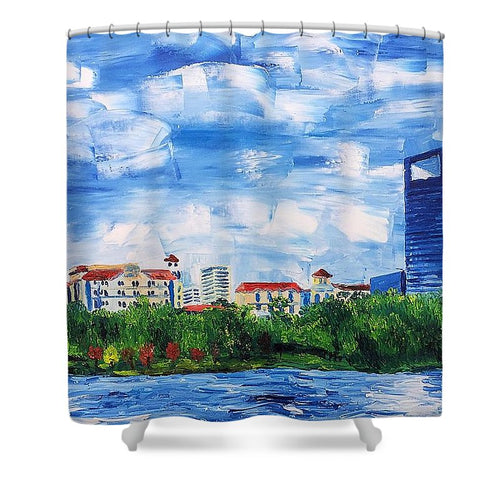 Hermann Park - Shower Curtain