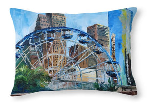 Houston Aquarium - Throw Pillow