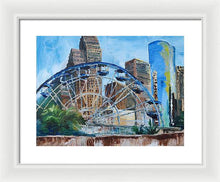 Load image into Gallery viewer, Houston Aquarium - Framed Print