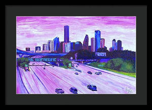 Houston Drank - Framed Print