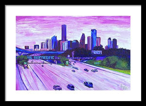 Houston Drank - Framed Print