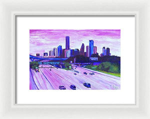 Houston Drank - Framed Print