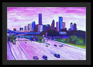 Houston Drank - Framed Print