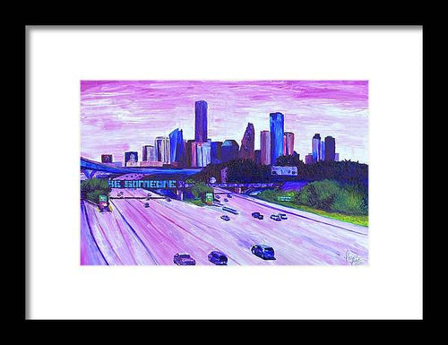 Houston Drank - Framed Print