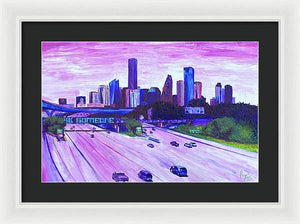 Houston Drank - Framed Print